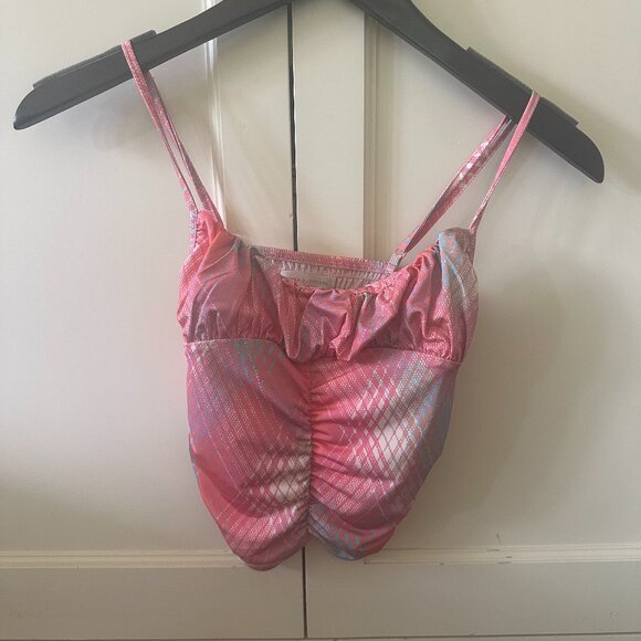 Multi Colored Stretchy Tank Top - Picture 1 of 4
